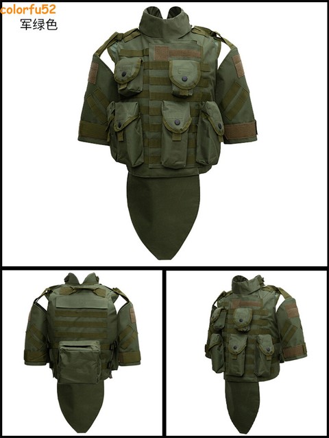 Chaleco táctico estadounidense militar pesado chaleco protector con placa de forro de EVA