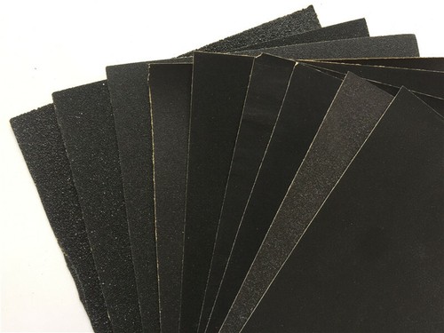 50 Pack of Wet and Dry Waterproof Sandpaper 80-320 Grit Sheets Assorted Wood - Imagen 4 de 19