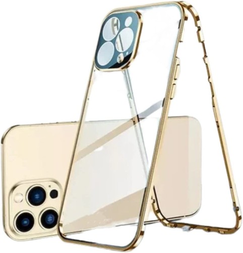 Magnetic Tempered Glass Double Sided Phone Case for iPhone 14 13 12 Pro Max - Picture 15 of 15