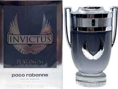 PACO RABANNE INVICTUS PLATINUM EAU DE PARFUM SPRAY FOR MEN 3.4 Oz