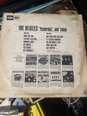 The Beatles Yesterday and Today Capitol T 2553 Record Album Vinyl