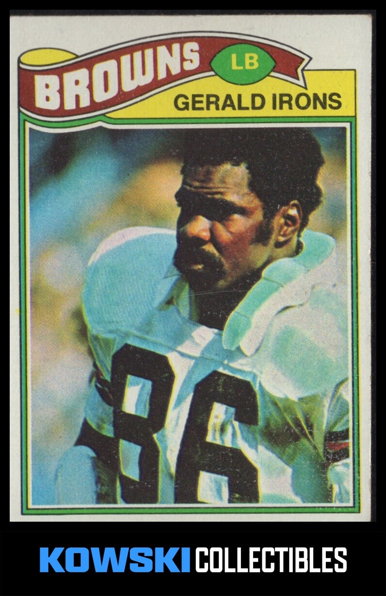 1977 Topps 517 Gerald Irons (RC) eBay