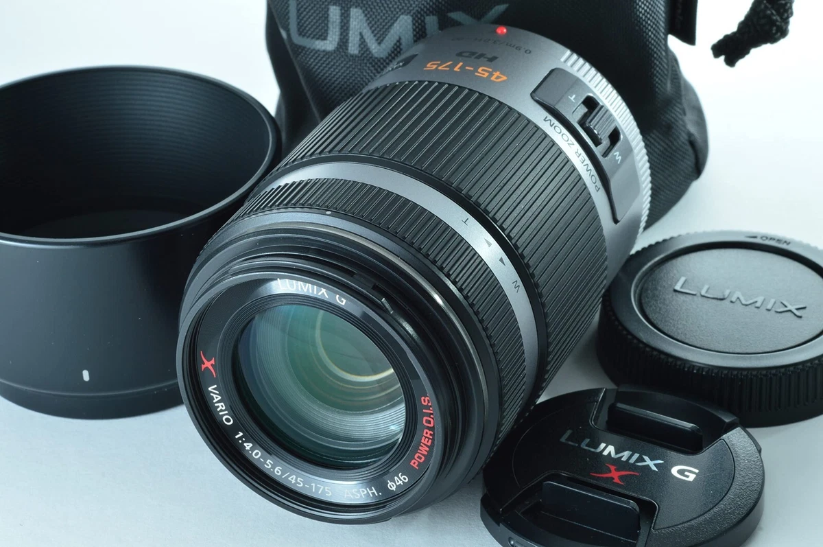 Near Mint】Panasonic Lumix G X Vario PZ 45-175mm F4.0-5.6 Lens