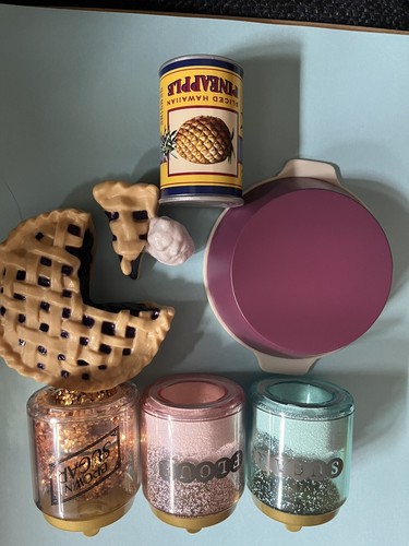 Lote de tazones de harina para pastel de cocina American Girl Claudie Bakery - Imagen 1 de 5