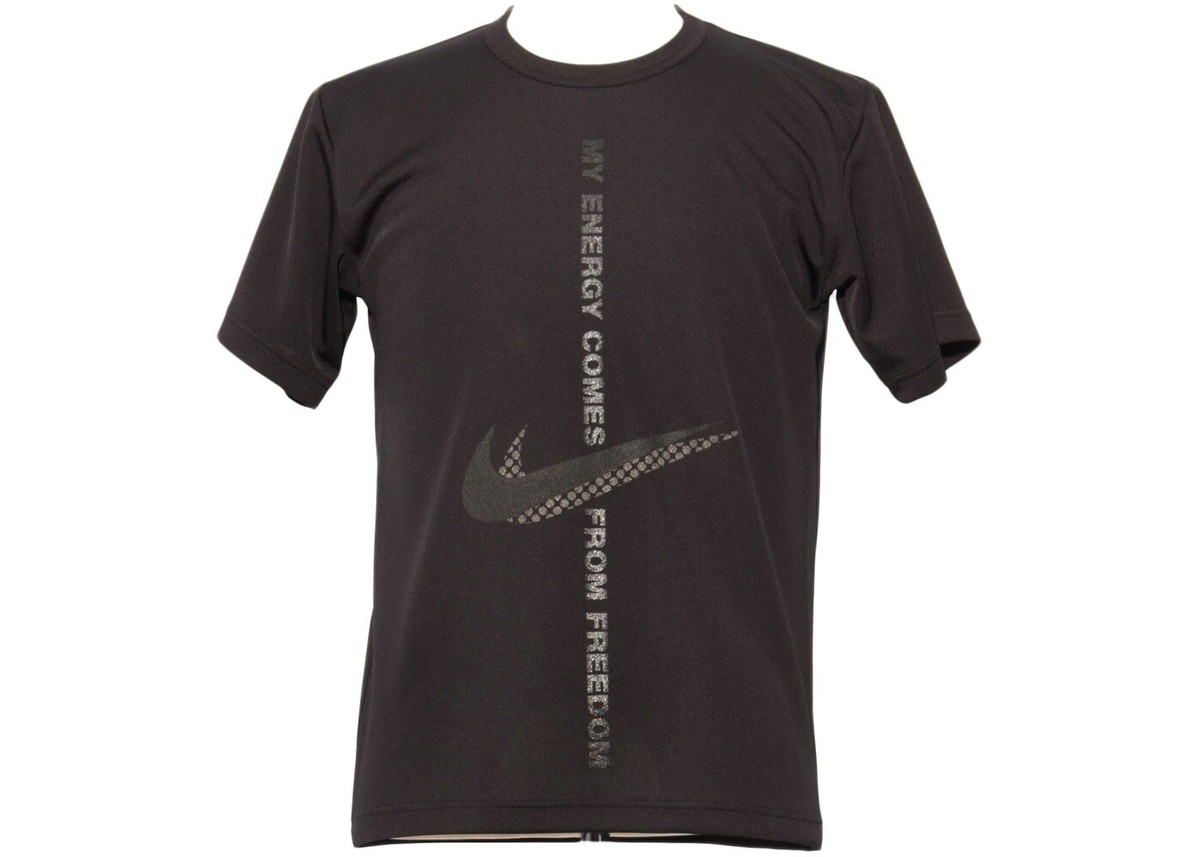 Nike x Comme des Garcons BLACK My Energy T-shirt Large | eBay
