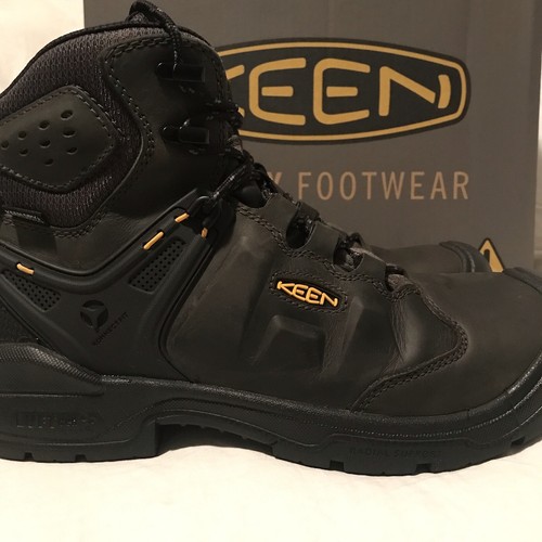 NEW KEEN Utility Men’s Size 12 M Dover 6” Carbon Toe WP Work Boots 1021469