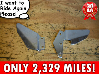 08 SUZUKI GS500 GS E F 500 PEG HEEL GUARD COVER only 2,329 miles
