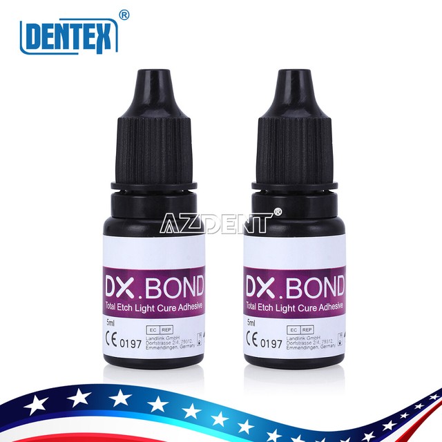2 Box Dental Dentin Enamel Resin Bonding Light Cure One Step Adhesive 5 ml Prime eBay