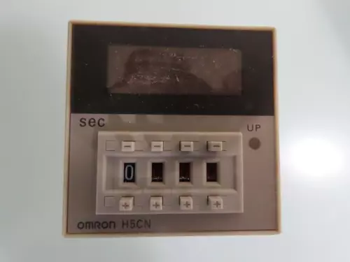 Omron H5CN-XZNS AC100-240 Timer, Digital, LED, 4-Digit, 100-240VAC Supply