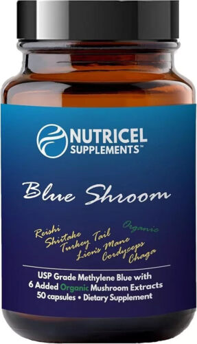 Methylene Blue (USP Grade) Pharma Grade Supplements, Capsule Form, with Added Vi