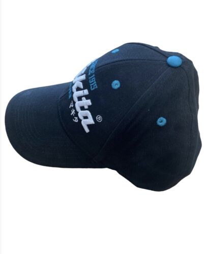 Cappello da baseball nero regolabile Makita con logo Makita Giappone 1915 logo in rilievo - Foto 3 di 9