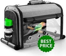 Bird Carrier Bag With Stand, Lightweight Backpack for Parrot, Portable Travel Ca