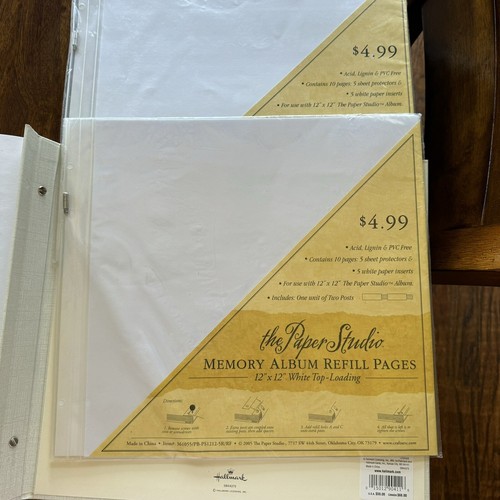 Hallmark Designed Pages Wedding Photo Album 12x12 EASY and SIMPLE! - Picture 15 of 15