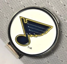  New St. Louis Blues Golf Ball Marker with Magnetic Hat Clip