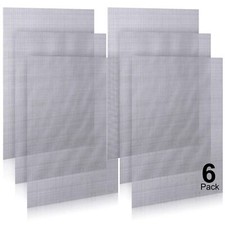 6 Pack 20 Mesh Wire Screen Stainless Steel Mesh Screen for Window Vent Cage