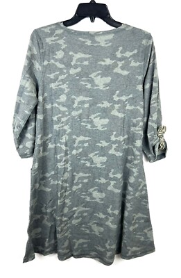 Tribal Camo Swing Dress, SoftArmy, Size M