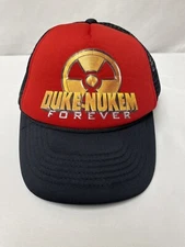 Duke Nukem Forever Adjustable Snapback Mesh Trucker Hat - Brand New