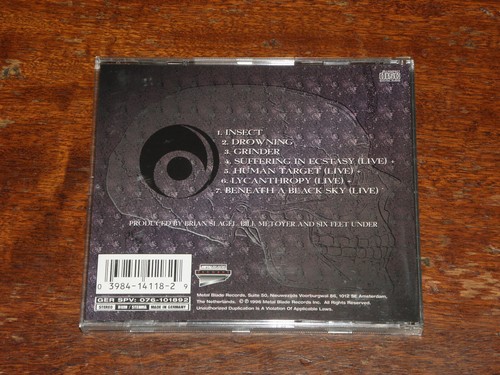 SIX FEET UNDER - ALIVE AND DEAD (CD MINI-ALBUM 1996) CANNIBAL CORPSE / OBITUARY - Imagen 2 de 2