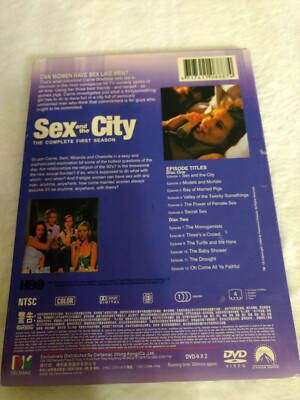 Sex And The City Asian Edition Series 1 - 6 DVD Subtitles Chinese