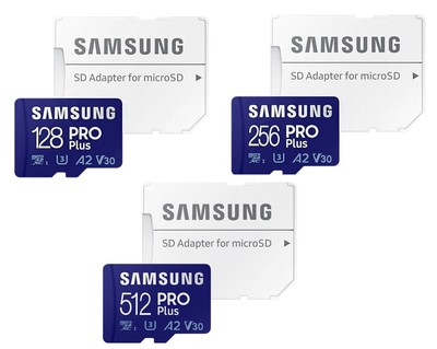 Samsung Micro SD Karte U3 V30 128GB 256GB 512GB 4K UHD Speicher 4 NEXTBASE DASH CAM