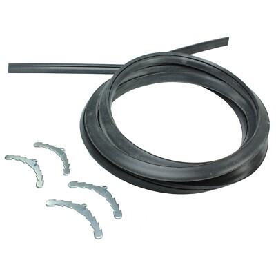 1,90m Gummi Türdichtung für BOMPANI / SPINFLO Wohnwagen 4-seitig Backofen Herd + Clips