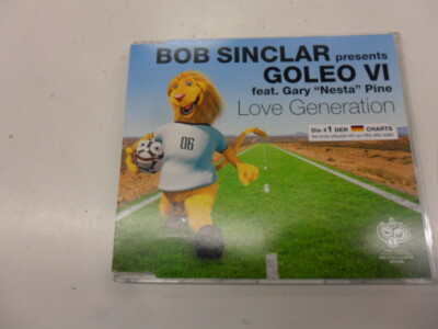 CD     Bob Sinclar presents Goleo VI featuring Gary Pine - Love Generation 