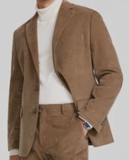 Tommy Hilfiger Men's Brown Corduroy Modern Fit Sport Coat Suit Jacket Size 38R