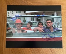 *SCARFACE* signed 11x14 photo *STEVEN BAUER, ANGEL SALAZAR, PEPE SERNA* PROOF 2