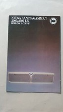Lancia nuova Gamma Coupè Berlina 2.0 2.5 depliant originale auto brochure