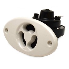 Aqua Signal Boat Horn 83401-1 12 Volt 510 Hz Forward Facing White Aqua Signal Boat Horn 83401-1 12 Volt 510 Hz Forward Facing White