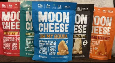 NEW Moon Cheese Bites Bundle 5 Pack