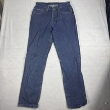 VTG Lee Riders Straight Jeans 6M Blue Cotton Denim 5-Pocket Everyday Comfort 6M