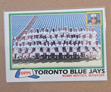 1981 Topps - Team Checklist Bobby Mattick #674 UNMARKED