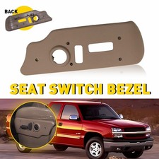 Driver Side Power Seat Switch Bezel Panel For 03-06 Cadillac Escalade Gmc Yukon
