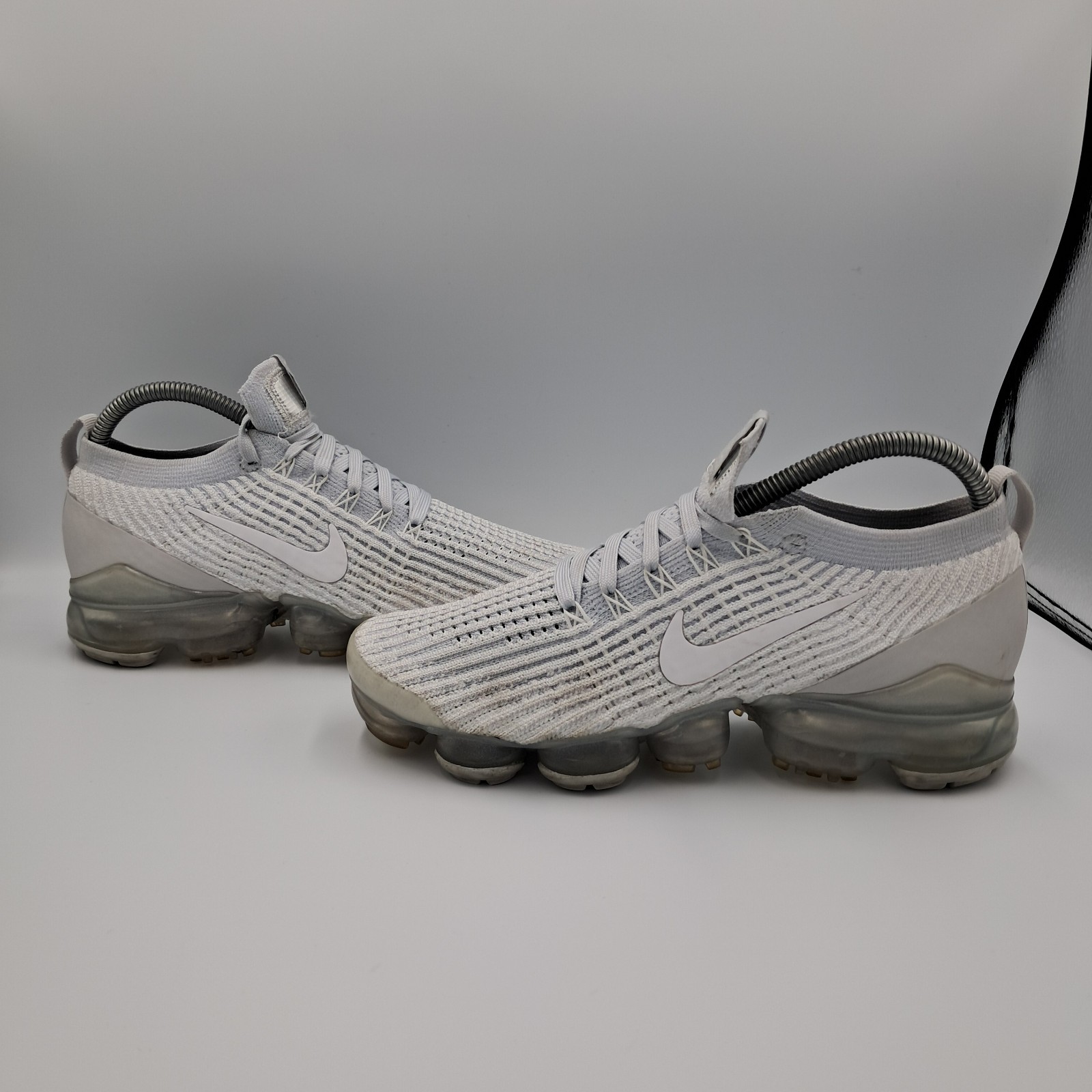 Size 7.5 - Nike Air VaporMax Flyknit 3 Pure Platinum (Women's) - AJ6910-100