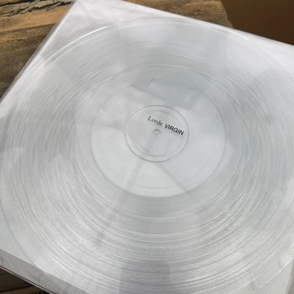 LORDE * VIRGIN * LIMITED EDITION 'FULL TRANSPARENCY' CLEAR VINY LP * BN&M! - Image 3 of 4