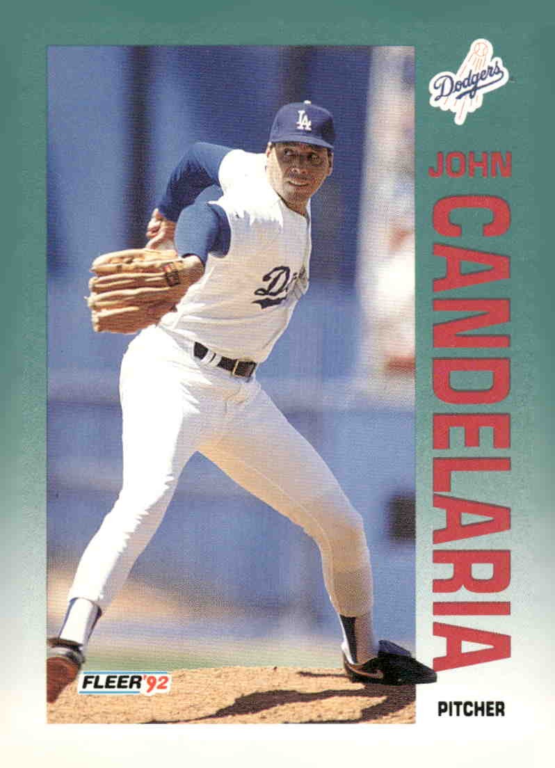 1992 Fleer #449 John Candelaria
