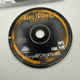 The Ring: Terror's Realm (Sega Dreamcast, 2000) Disc Only - Authentic & Tested