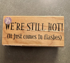 Wood Mounted Rubber Stamp Hampton Art PS0772 Words  Phrases