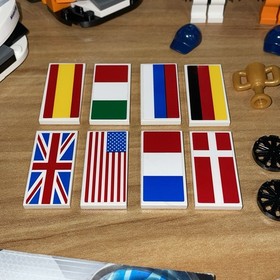 Lego Speed Champions Porsche 911 GT Finish Line Set 75912 *Missing 4 stickers*