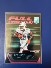 2024 Panini Donruss Elite - Full Throttle De'Von Achane #3 Pink