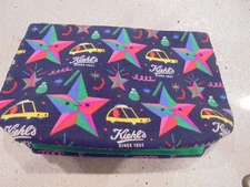 Kiehl's canvas makeup cosmetic toiletries bag new without tags ~ low fast shipng