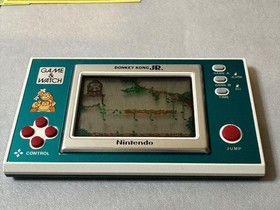 Nintendo Game & Watch DONKEY KONG JR. DJ-101 Japan Console Box Manual Tested #60