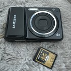 Samsung ES25 Digital Camera 122MP Black Tested Working
