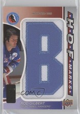 2023-24 Upper Deck SP Game Used HOF Marks /35 Rod Gilbert #HOFM-RG HOF 4et
