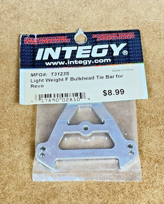 Integy T3123SILVER Light Weight Front Bulkhead Tie Bar For Traxxas Revo 1/10 RC