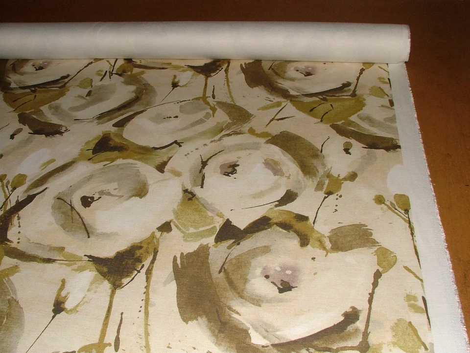 Prestigious Textiles Plüsch Stoff _ Marsella Weide Polster 7 Meter Rolle - Bild 2 von 4