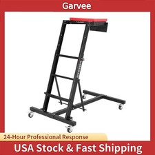Foldable Engine Creeper For Auto Truck Repair Adjustable Height 45 To 66 Pa