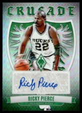 2023-24 Phoenix Crusade Signatures Green Ricky Pierce Auto Milwaukee Bucks