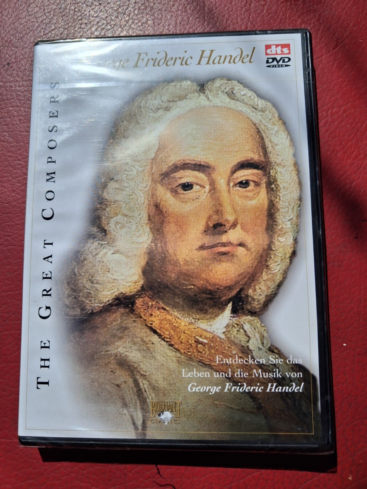 The Great Composer - George Frideric Handel(R. 2) DVD NEW Sealed. Free Post (56)